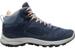 Moteri&scaron;ki batai Keen TERRADORA FLEX MID WP WOMEN, Vintage Indigo/Peachy