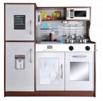 Medinė virtuvėlė Kruzel XL, ruda