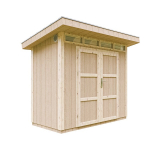 Premium kokybės sodo namelis Timbela M901A - A239 x 161 x 294 cm, be dažų