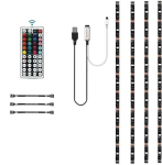 USB LED juostelė - televizoriaus ap&scaron;vietimas HOUHUI T6RW, 4 vnt. x 0,5 m