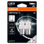 LED lemputės P21/5W, 1W, 6000K, 12V, LEDriving SL serija