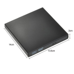 Plan&scaron;etinis kompiuteris, elektroninių skaitytuvų dėklai, USB itin plonas i&scaron;orinis CD/DVD įrenginys, suderinamas su Mac/Windows