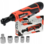 YATO belaidis smūginis suktuvas 3/8'' 1/2'' 45Nm 2Ah