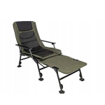 Žvejybinis fotelis-lova, 170x56x65 cm, žalias