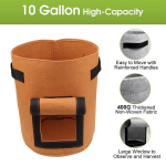 Sodo vazonai Bulvių auginimo mai&scaron;eliai, sodo sodinimo krep&scaron;ys su patvaria rankena, medžiaginiai vazonai pomidorams ir daržovėms