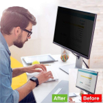 Apsauginiai telefono ekranai, Privatumo ekrano filtras &ndash; Kompiuterio monitoriaus apsauga nuo blizgesio, UV blokavimas Office Essential, 23 colių