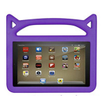 Plan&scaron;etinis kompiuteris, elektroninių skaitytuvų dėklai, plan&scaron;etinio kompiuterio dėklas vaikams - Atsparus smūgiams lengvas vaikams atsparus dėklas Purpurinė violetinė