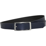 Moteri&scaron;kas siauras odinis diržas NEEDIVYOU, mėlynos spalvos