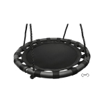 Sūpynės Gandro lizdas, 60 cm, juodos