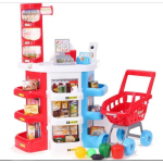 Parduotuvė supermarketas su vežimėliu Super Store