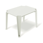 Lauko kavos staliukas Ferne Lottie Senza, atsparus oro sąlygoms, plastikas, smėlio spalvos