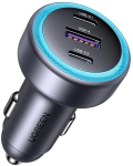 UGREEN EC307 USB AUTOMOBILINIS ĮKROVIKLIS 2X USB-C TELEFONAMS 30W GREITAS