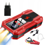 Automobilinis starteris su 2 Usb prievadais, ne&scaron;iojamas powerbank + Usb kabelis