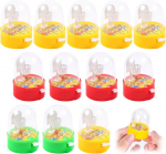 Uoy Flipper krep&scaron;inis, 12 vienetų pir&scaron;tų krep&scaron;inio mini pir&scaron;tų žaislinis krep&scaron;ys, mažas žaislinis krep&scaron;ys metimui, krep&scaron;inio fliperis vaikų vakarėliui gimtadienio vakarėliui