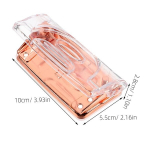 Villcase mažas skylamu&scaron;is, skirtas biurui, ne&scaron;iojamas akrilinis popieriaus skylamu&scaron;is biurui ir namams, kompakti&scaron;kas ir daugiafunkcis, idealus "pasidaryk pats" projektams ir kelionėms