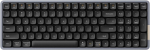 Žemo profilio mechaninė klaviatūra Flow, 100 klavi&scaron;ų įkraunama belaidė klaviatūra su Bluetooth ir laidiniu ry&scaron;iu, skirta Windows, Mac / Black Phantom Tactile Switches Us Layout