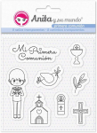 Anita y Su Mundo First Holy Communion Blue silikoninis antspaudas 16.7 x 12 cm 8