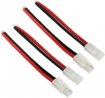 2 poros Tamiya jungčių su 20cm 14awg silikoniniu laidu