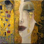 Yscolor gustav klimt deimantinė tapyba deimantinė siuvinėjimas auksinės a&scaron;aros "pasidaryk pats" deimantinė tapyba kryželiu 5d kalnų kri&scaron;tolas mozaikos tapyba pagal skaičius 30 x 30 cm