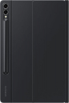 Samsung Book Cover Keyboard Ef-dx815, skirtas Galaxy Tab S9+, Tab S9 Fe+, dviejų dalių plan&scaron;etinio kompiuterio klaviatūra, Qwerty klaviatūra, funkciniai klavi&scaron;ai, Pogo jungtis, jutiklinė dalis, S Pen skyrius, juoda