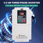 Siryder trifazis inverteris, 5,5 Kw trifaziai varikliai, trifazis įėjimas, 380 V, trifazis i&scaron;ėjimas, 380 V kintamo greičio pavaros, inverteris Vfd, variklio greičio reguliatorius