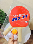 2 stalo teniso raketės + 3 stalo teniso kamuoliukai, 3 raketės 2