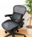 Lifenaxx ergonominė nugaros pagalvėlė automobiliui, biurui, namams, palaiko nugarą ir koreguoja blogą laikyseną, juosmens pagalvėlė pagaminta i&scaron; atminties putų, juosmens atrama lx-022, juoda