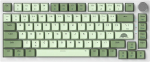 Solidee laidinė mechaninė žaidimų klaviatūra 75%, kar&scaron;tai keičiama mechaninė klaviatūra su tarpine, rgb ap&scaron;vietimas, qwerty 82 klavi&scaron;ų tkl žaidimų klaviatūra, nkro klaviatūra su pasukamuoju reguliatoriumi (82 matcha)