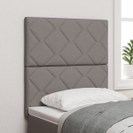 Galvūgalis Deimantinių blokų dizainas Taupe 80 cm Audinys,Galvūgalis Deimantinių blokų dizainas Taupe 160 cm Audinys