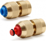 Žalvarinių žarnos jungčių rinkinys, 1/2" ir 5/8"