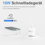 Greitasis Usb C įkroviklis, skirtas Samsung Galaxy A16 A15 A14 A13 A12 4g/5g A06 A05s A04s A55 A54 A35 A34 A53 A33 A32 A52 A25 S24 S23 S22 1 S20, suderinamas su Xiaomi, Huawei, Google ir kt., su 2 m Usb C laidu