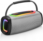Matast ne&scaron;iojama bluetooth kolonėlė su spalvingais led