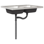 vidaXL Virtuvės spintelė Kalmar Sonoma ąžuolas 80 x 46 x 81,5 cm