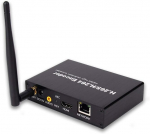 Exvist h.265 1080p wifi hdmi vaizdo kodavimo įrenginys su sd kortelės lizdu max 128g ddns http rtmp rtsp ts udp suderinamas su onv/hk, skirtas iptv tiesioginei transliacijai youtube facebook vimeo ir kt.