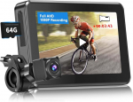Parkvision dviračio galinio vaizdo kamera su įra&scaron;ymo funkcija, galinio vaizdo kamera dviračiui su ahd 1080p 4.3 colių monitoriumi, dviračio galinio vaizdo veidrodėlio rinkinys, tinkantis daugumai dviračių, su tf 64g kortele