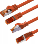 1attack.de Cat.7 tinklo kabelis Cat7 ethernet kabelis patch kabelis tinklo Lan kabelis Cat.7 neapdorotas kabelis 10 gb/s (sftp pimf lszh) rinkinys su rj45 jungtimi cat.6a