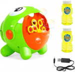 Extsud burbulų ma&scaron;ina, automatinis burbulų pūtiklis su 2 skysčiais kūdikių vonios žaislas vaikams maudynių laikui viduje lauke gimtadienio vakarėliui