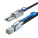 10gtek&reg; I&scaron;orinis Mini Sas Hd Sff-8644 į Mini Sas Sff-8088 hibridinis kabelis, 3 metrų (10 pėdų)