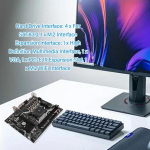 Gaming Gen 3.0 motininė plok&scaron;tė, dviguba Ddr4 atminties Atx motininė plok&scaron;tė, Pci-e 16x Nvme M.2 prievado Atx motininė plok&scaron;tė, skirta Am4 visų serijų cpu