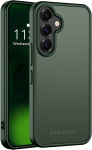 Yoawiful dėklas skirtas mobiliajam telefonui Samsung Galaxy S24, matinis permatomas Samsung S24 dėklas, karinio standarto apsauga nuo kritimo, apsauginis itin plonas, atsparus įbrėžimams ir pir&scaron;tų atspaudams S24 5g dėklas, žalias