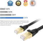 Elfcam&reg; - 10gb sfp+ į rj45, skirtas freebox ultra, 10gb sfp+ 10gbase-t-30m modulis su 3m cat8 tinklo kabeliu