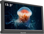 Bnztruk ne&scaron;iojamas monitorius 13.3 colių ne&scaron;iojamas monitorius hdmi mažas i&scaron;orinis hd 1366 x 768 ekranas su hdmi vga, skirtas ne&scaron;iojamam kompiuteriui ps4 xbox kompiuteriui raspberry pi, pc 16:9, 60 hz, plug & play, plonas ir lengvas