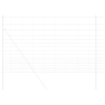 Lauko tvora 1.5x25 m cinkuoto plieno