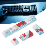 Ciciglow 4 vnt. "pasidaryk pats" klavi&scaron;ų dangtelių rinkinys, individualūs klavi&scaron;ų dangteliai, patogus pojūtis, atsparumas dilimui, animacinių filmų ra&scaron;tas, "pasidaryk pats" ptb klavi&scaron;ų dangteliai mechaninėms klaviatūroms