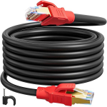 Cat 8 tinklo kabelis 20m, Sftp, 40 Gbps, 2000 Mhz, Rj45