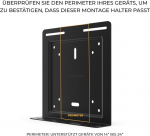 Monitoriaus laikiklis Humancentric universalus sieninis ir vesa laikiklis, reguliuojamas dirželio laikiklis kompiuteriams, ups įrenginiams, kabelinėms televizijoms, modemams ir kitiems elektroniniams prietaisams