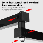 Plan&scaron;etinio kompiuterio sieninis laikiklis, suderinamas su 4&ndash;13,5 colių plan&scaron;etiniais kompiuteriais, "ipad", mobiliaisiais telefonais, plan&scaron;etinių kompiuterių laikiklis sienai, suderinamas su "ipad", "samsung Tab" aliuminio lydinio "ipad" laikiklis s ...