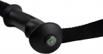 Prosource Anti Shock trekingo/ėjimo/žygio lazdos su kompasu (2 vnt. rinkinys), juodos spalvos, Prosource