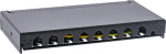 Inline&reg; Patch Panel Cat.6a 0.5u 8 krypčių stalui / sienai / Din bėgeliui su apsauga nuo dulkių