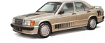 Italeri 3624 1:24 Mercedes-benz 190e statinis modelis, konstravimas, rankdarbiai, hobis, klijavimas, plastikinis rinkinys, detalus rinkinys, įvairiaspalvis